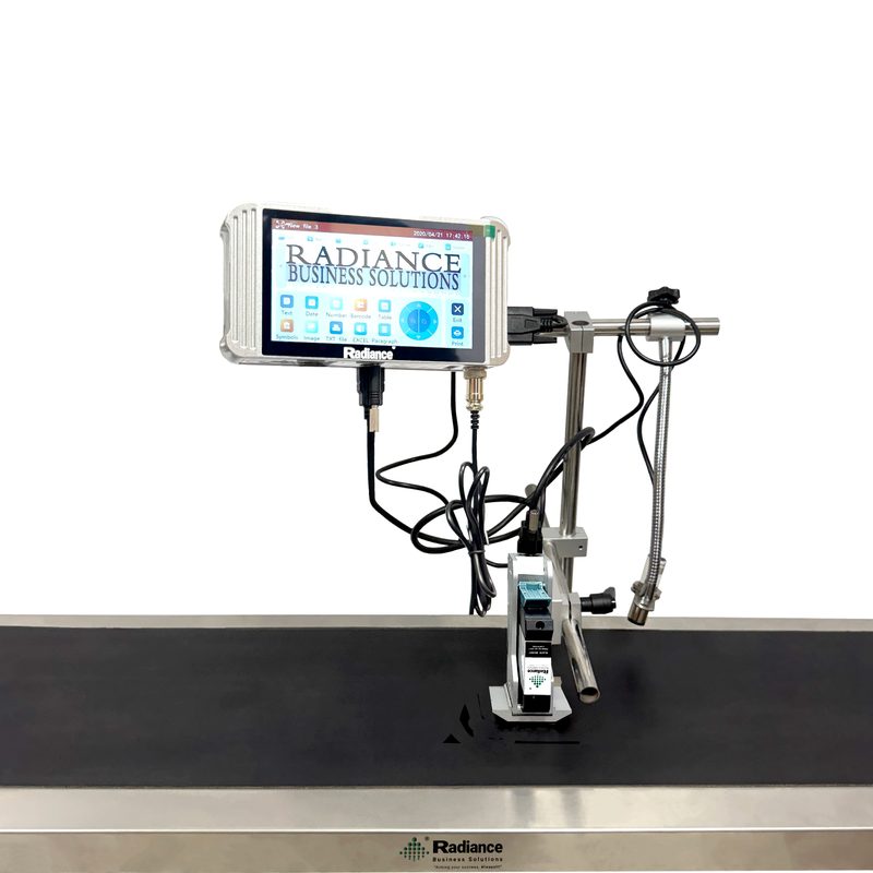 Radiance 7 Inch Online TIJ 12.7mm Printer with Single head (Without Conveyor)