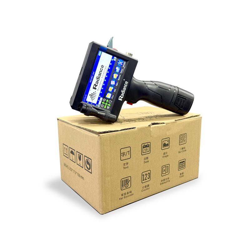 Radiance Handheld TIJ Plastic 12.7mm [Eco] with Premium Solvent Cartridge