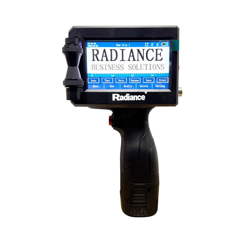 Radiance Handheld TIJ ABS 12.7mm [Lite] with Premium Solvent Cartridge