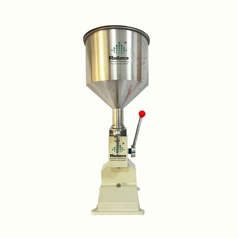 Radiance Manual Paste Filler Machine [ 5ml to 50ml ]
